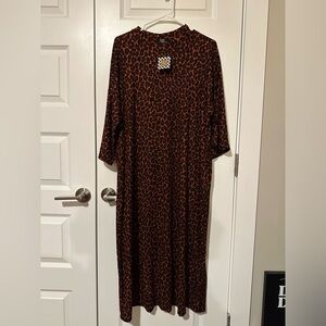 Ozzy Leopard Print Dress